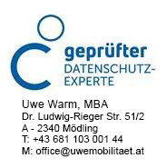 Geprüfter Datenschutzexperte Uwe Warm